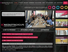 Tablet Screenshot of nicoletta.fr